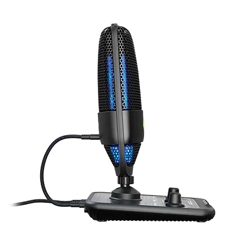 ROCCAT Torch USB Microphone, Studio-Grade Audio, PC Computer Gaming Wired Mic, RGB AIMO Lighting with Indicator, For Streaming, Recording, Podcasting, Quick Mute, Boom Arm Compatible, Black - Image 4
