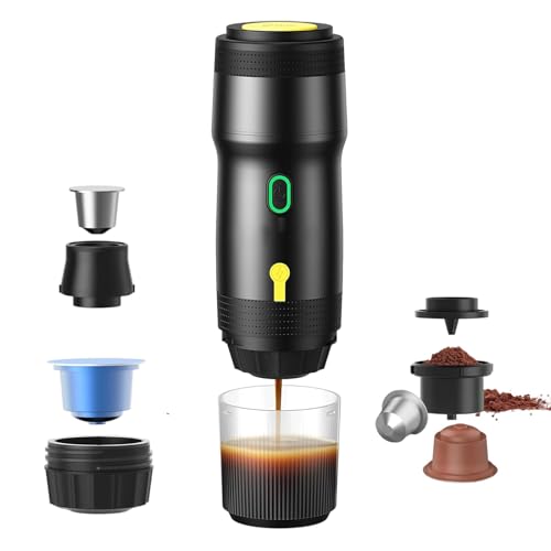 3 In 1 Macchine per Caffè Espresso Portatili,Batteria...