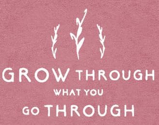 Inspirational Tshirts for Women Grow Through What You Go Through Shirt Motivational Tee Top - Image 5
