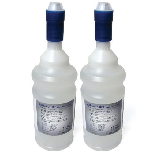 AdBlue Diesel Exhaust Fluid DEF SCR LR072258, Original Equipment, 1 Gallon (2 Half-Gallon Bottles), Compatible with Land Rover Discovery 5, Range Rover Sport, Velar, And Evoque, Diesel Vehicles Only
