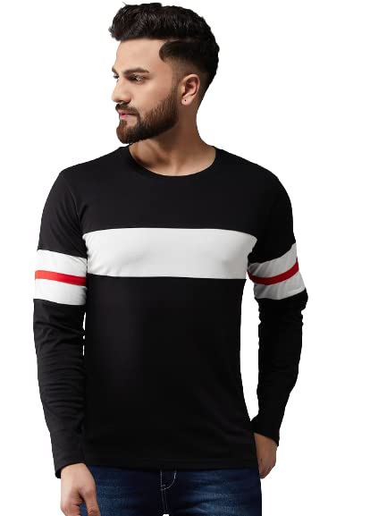 Image of THE DRY STATE Mens Cotton Full Sleeves Tshirt