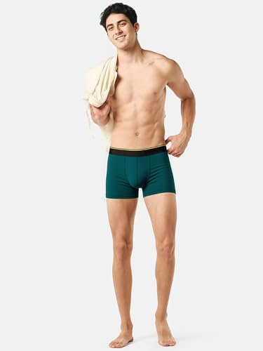 Image of Bummer Printed Micro Modal Trunks Underwear for Men - Ultra Soft & Breathable, 3 Times Softer Than Cotton, Anti-Bacterial, Stretchable for Ultimate Comfort & Style, Pack of 1 (A Shark Tank Product)