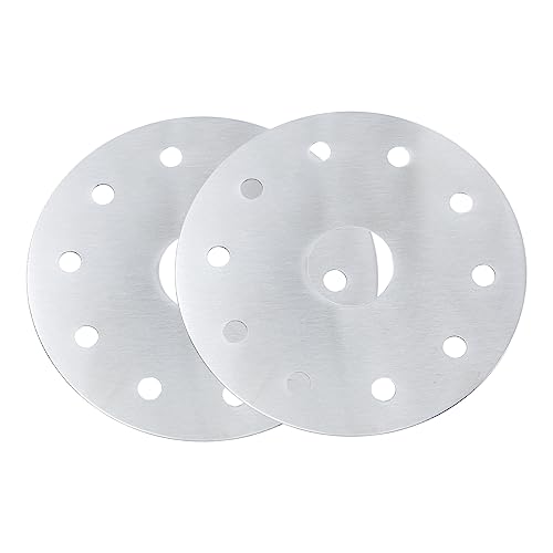 HOMOBABE 2piezas Difusor Vitroceramica Paella Placa Adaptador para Induccion Disco para Induccion