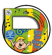 Junior Jukebox Read Along Totebook and Music CD Kids Can Clean Too (Totebook and Music CD, 9 of 24) 1933796081 Book Cover