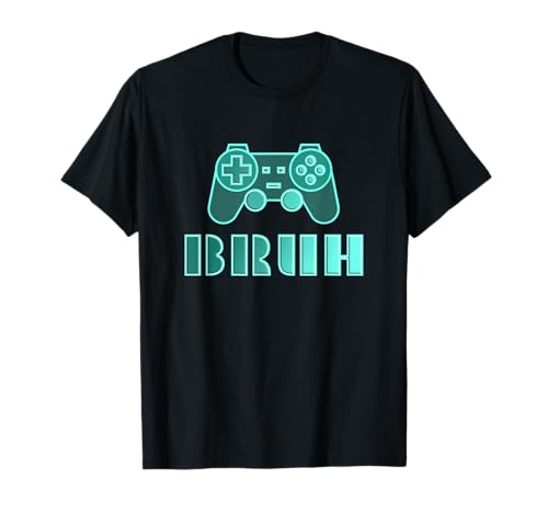 Gamer Bruh Boys Meme Funny Dire Frère Salutation Enfants T-Shirt
