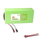VISET 48V20Ah Ebike Battery Pack 36V/48V/10Ah/14Ah/20Ah Electric Bike Lithium Li-ion Battery for 350W 450W 750W 1000W Electric Bicycle Motor
