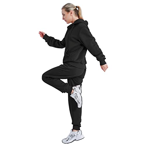 Image of Velour Tracksuit Womens 2 Pieces Joggers Outfits Jogging Sweatsuits Set Soft Sports Sweat Suits Pants