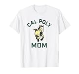 Cal Poly Mustangs Arched Mom T-Shirt