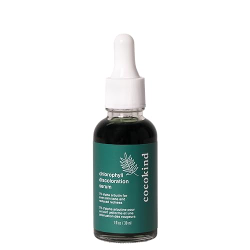 Cocokind Chlorophyll Discoloration Serum with 1% Alpha Arbutin and Licorice Root