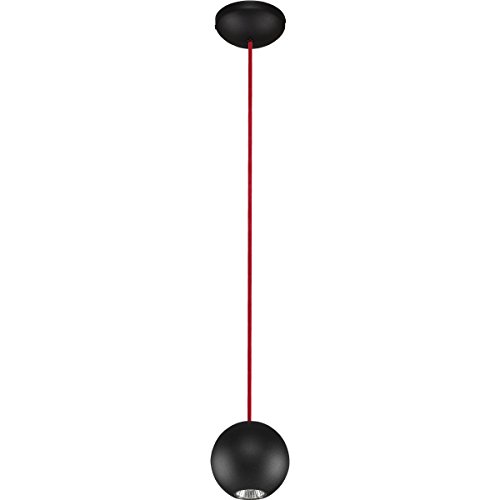 Preisvergleich Produktbild BUBBLE BLACK-RED I Deckenleuchte Deckenlampe Hängelampe