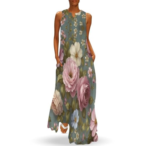 Robe lâche grande taille solution confort anti-chaleur col V