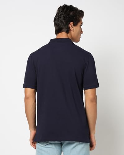 Image of Gap Men Solid Slim Fit Polo Neck Short Sleeves T-Shirt