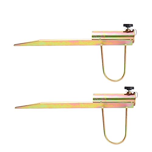 Toyvian 2piezas Soporte para Sombrilla De Playa Robusto Base De Estaca Suelo De Soporte para Bandera De Jardín para Playa y Jardín