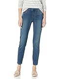 Tribal Women's Pull-On Skinny Ankle Dream Jean, Retroblue, 2