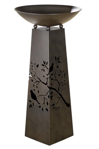 GILDE Metallständer mit Ausschnitten im Set mit Schale