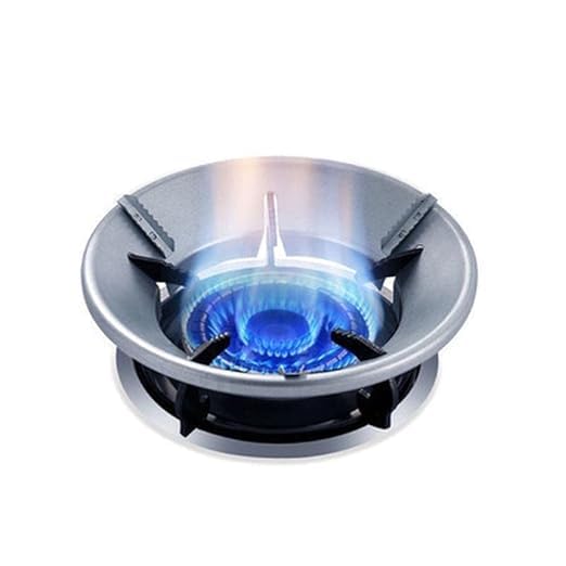 Gas Saver Burner Stand Gas Chula Burner Gas Saver Stand Jali Ring Fire & Windproof Energy Saving, Gas Chula Support Stand 4 Legs Supported For Indian Gas 0.7Mm (Pack Of 1) Metal-image-19