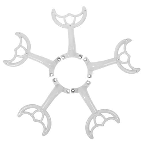 TOPPERFUN Piezas de Reparación para Ventilador de Techo Brazos Metálicos Blancos, Fácil Instalación y Buena Compatibilidad para Celebracion Verano en Hogar y Hotel