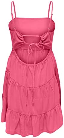 ONLY, Kadın, ONLARIS LIFE SHORT STRAP DRESS PNT, Elbise, Pembe, L - Görsel 2