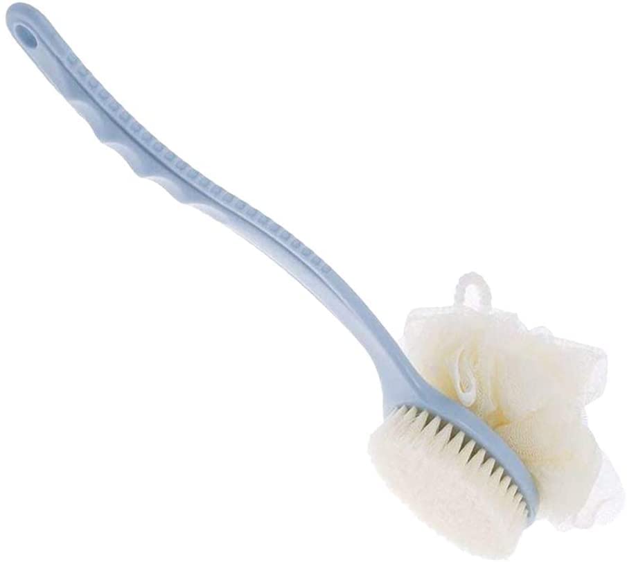 1Pc szczotka do kąpieli długa rączka szczotka do ciała szczotka do ciała gąbka do kąpieli gąbka pod prysznic Loofahs