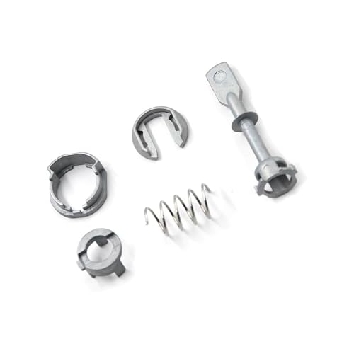 Front Car Door Lock Cylinder Repair Kit for Volkswagen Polo 1994-2001 for Volkswagen Polo Van 1994-1999 Replacement 6N0837223A 6N0898105A 6N0837238C 6N0837313 Left and Right