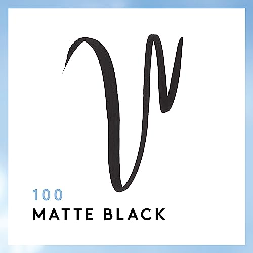 COVERGIRL Exhibitionist Lash Enhancing Liquid Eyeliner, Matte Black - Image 4