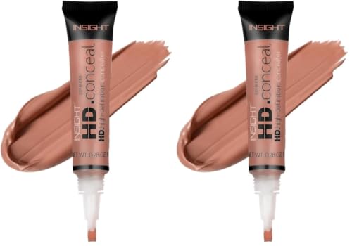 Image of INSIGHT HD Conceal Concealer for Everyday Use | Matte Finish | Medium to Full Coverage - Rich Tan (8g) (Pack of 2)
