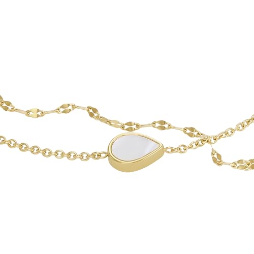 Image of Fossil Women's Stainless Steel Chain Bracelet