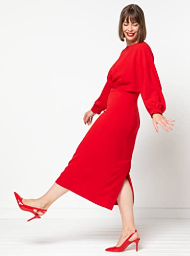 Style Arc Sewing Pattern - Elsbeth Woven Dress (Sizes 10-22) #TOP2