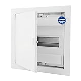 KIT D’INSTALLATION COMPLET :Livré prêt à installer avec rail DIN bornes N/PE matériel de fixation pour murs pleins ou creux et notice claire permettant une installation rapide sûre et conforme aux normes sans composants supplémentaires.
