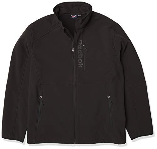 Chaqueta Reebok hombre cortavientos de poliéster transpirable e impermeable con acabado WR