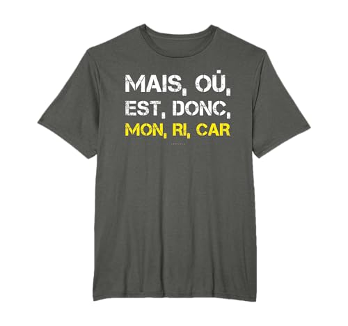 T-Shirt Ricard mais Où Donc Mon Cadeau Homme Alcool Humour T-Shirt