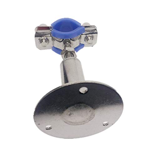 Herramientas de reparación de tuberías 2pcs 304 abrazo acero inoxidable Clips aro ajustable Tubo Tornillo Soporte Circular Abrazadera de suspensión de tuberías sujetadores for tubo (Size : 80 89MM)