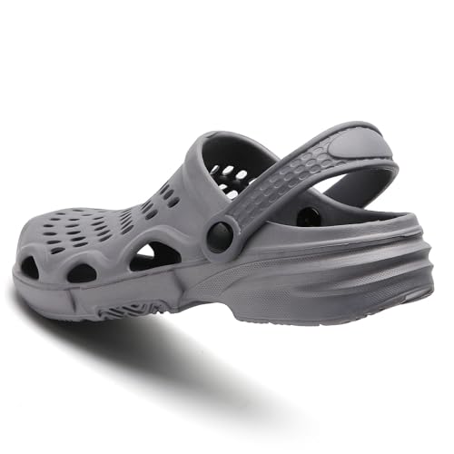 Image of SECHRITE Clogs for Men Garden Shoes Water Sandals Mens Mules and Clogs Shower Slippers Waterproof Summer Slides