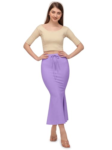 Image of Mehrang Stretchable Saree Shapewear Petticoat for Women, Cotton Blended,Petticoat,Skirts for Women,Shape Wear Dress for Saree