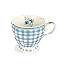 Nada Home Tazza in Porcellana Nuvole di Stoffa retrò Shabby Chic Camilla 445ml 5227