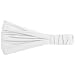 Produktbild Hutshopping Haarband für Frauen - sportliches Bandana Kopftuch in Einheitsgröße (52-60 cm) - Stirnband Frühjahr Sommer weiß