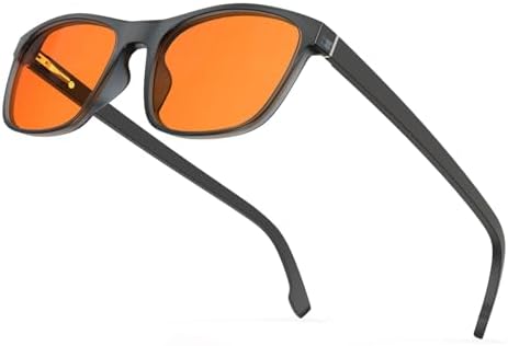 Bloomoak-99% Blue Light Blocking Glasses - Gaming Glasses - Anti Glare - Anti Fatigue -Suitable for Screens, Games, TVs