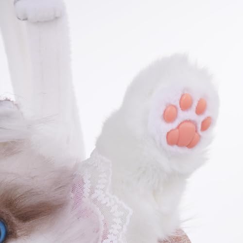 Sac à dos en forme de chat en peluche doux pour le quotidien - 7