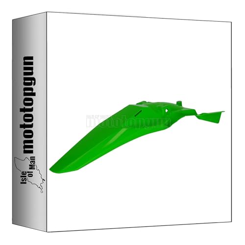 Garde-boue arrière plastique vert Acerbis 0026080.130 pour réparer votre Kawasaki KX 450
