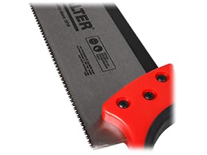 WALTER Sägen Set 3-tlg. bestehend aus Handsäge, Stichsäge & Rückensäge für robuste und präzise Sägearbeiten, ergonomischer geformter Griff für extra sicheren Halt, gehärtete und geschliffene Zähne