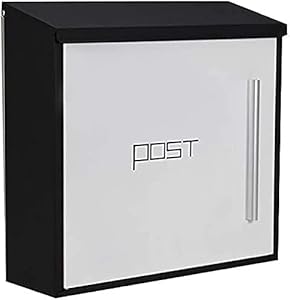 Pnajfuel 7295 Wandbriefkasten Schwarz-Weiß