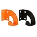 Rust-resistant iron mounting bracket for storing lawn mowers outdoors and protecting garden tools. Robust storage of construction tools
