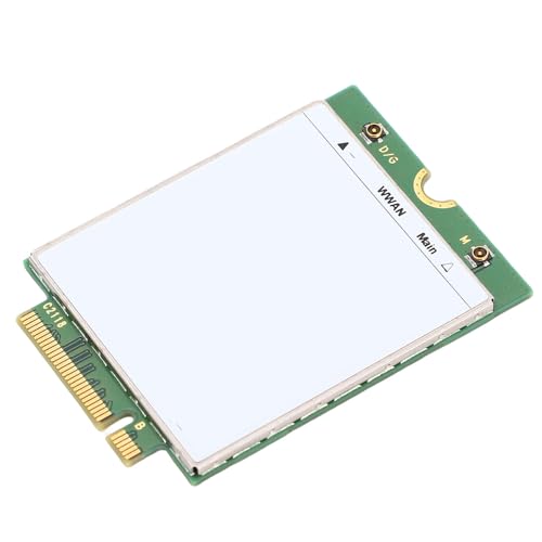 Jectse Modulo Scheda WWAN Cat 9 LTE ​​4G, Rete Wireless M.2 B Key USB 3.0 SSD NGFF 4G WWAN Slot per Latitude 35141 5305192412, Estensione con Architettura LTE Ad Alta velocità