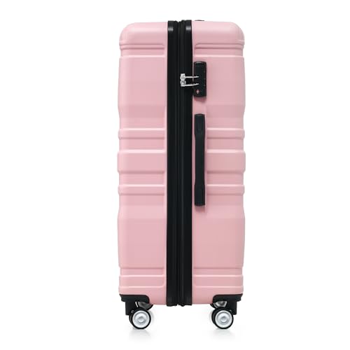 ABS Hardshell Luggage Sets 3pcs Clearance Expandable Lightweight Spinner Wheels Suitcase with TSA Lock - New Model Hardside Suitcase4