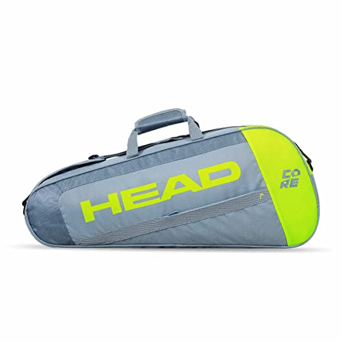 HEAD 3R Grau/Neon Gelb 3 Racquets