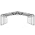 MUPATER 20 x 20 FT Heavy Duty Metal Carport, Outdoor Garage Car Shelter Shade with Heavier Metal Frame, Metal Roof and Bolts for Car, and Boats, Grey