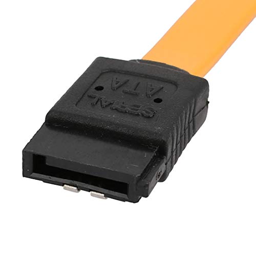 Cable Extensor SATA 7 Pines Hembra a Hembra 50cm Amarillo miniatura 4