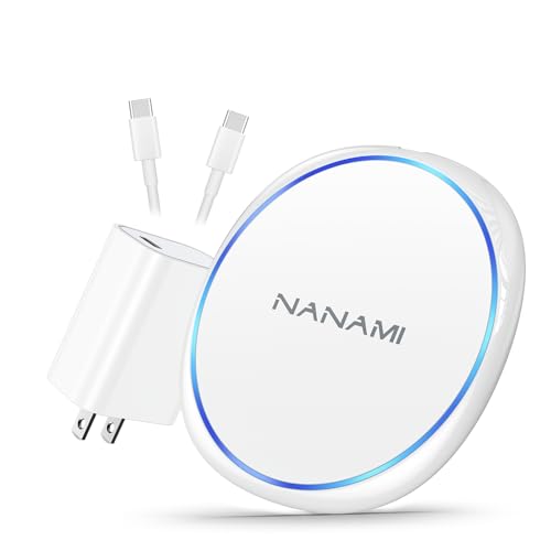nanami 置くだけワイヤレス急速充電器 Amazon.co.jp: NANAMI ワイヤレス急速充電器 (USB-C 20W出力の急速充電