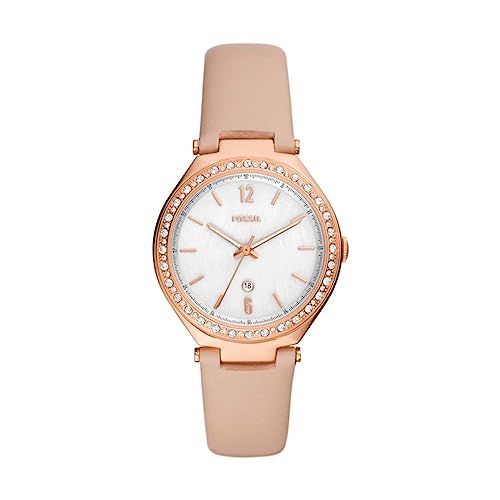 Fossil BQ3840 レディース Ashtyn 腕時計, 真珠層。, BQ3840-AMZUK。