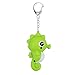 bismarckber Porte-clés hippocampe avec lumière LED et son, Vert (Vert) - bismarckbeer-321